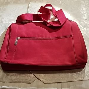 THE MAXX red satchel purse
